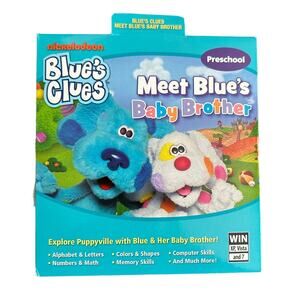 NICKELODEON Blue's Clues Preschool Meet Blue's Baby Brother